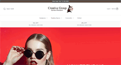 Desktop Screenshot of creativeeyeglasses.com